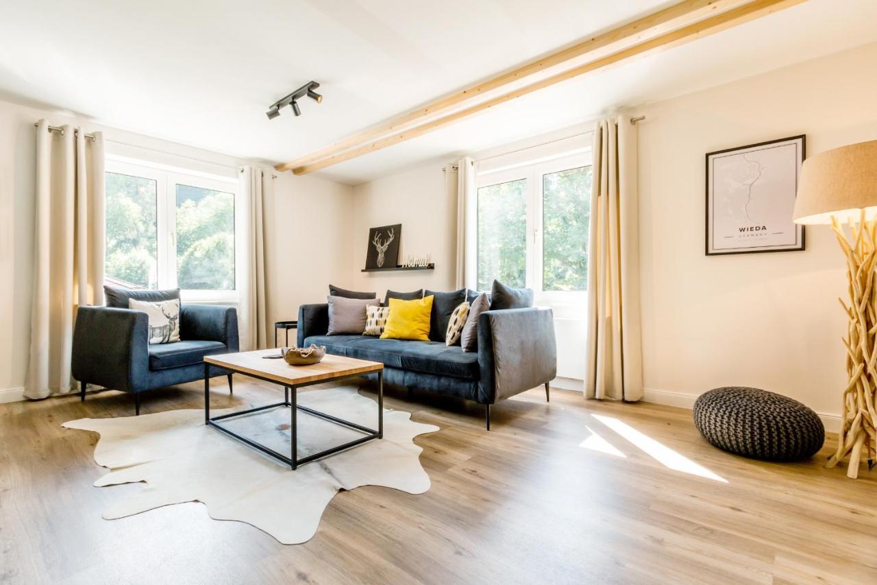 Harzfalke Apartment - Ankommen Und Wohlfuehlen. Wieda Εξωτερικό φωτογραφία